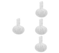 minkissy 4pcs Portable Pure Chinese Moxa Massage Ball for Hot Compress and Acupressure Compact Herbal Moxa Heating Pad Suitable for Home Travel Relaxation Therapy