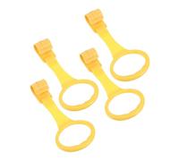 minkissy 4Pcs Pull Rings for Nursery Durable Stand Up Rings Easy to Clean Safe Material for Learning to Walk Random Colors Random Color