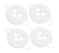 minkissy 4pcs Reusable Hot Cold Facial Towels Coral Fleece Spa Towels for Moisturizing Aging Skin Care for Home Travel for Women Beauty Routine
