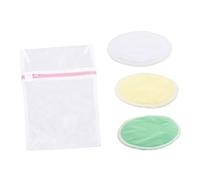 minkissy 4pcs Reusable Nursing Pads Organic Breast Shells for Breastfeeding Washable Maternity Pads After Birth