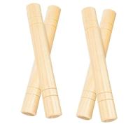 minkissy 4Pcs Rhythm Sticks Educational Musical Beating Tools for Classroom Activities Premium Instruments for Group Rhythm Play for Developing Musical Skills