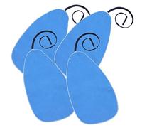 minkissy 4pcs Sax Cleaner Cloths Artificial Suede Wiping Rags for Clarinet Piccolo Lightweight Maintenance Tools for Wind Instruments Easy to Use and Protects From Moisture