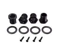 minkissy 4pcs Sealed Guitar Tuning Pegs Replacement Knobs for Bass Guitar Tuning Keys Machine Heads Ferrules Screws and Bushings Lr Mounting Acoustic Electric Bass