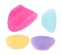 minkissy 4Pcs Silicone Flute Thumb Rest Cushion Covers for Flute Players Thumb Positioning Support for Comfort and Ease for Beginners and Professionals