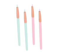 minkissy 4pcs Silicone Lipstick Lip Balm Applicator Makeup Brushes Professional Makeup Tools for Lining Lips Easy to Carry for Travel