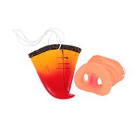 minkissy 4pcs Simulated Halloween Costumes Mask Parrot Nose Dress up Simulation Pig Nose Animal Bird Beak Costume Bird Duck Animal Goose Beak Vinyl