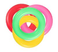 minkissy 4pcs Soft Relay Rings for Athletic Training Non Slip Sporty Toss Game for Carnival Parties and Backyard Fun Enhances Coordination and Teamwork for Primary and Secondary School