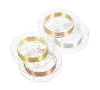 minkissy 4rolls Nail Art Wire Dark Wire Decorations Uv Nail Art Embellishments Supplies Fine for