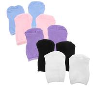 minkissy 5 Pairs Doll Socks Reusable Fashion Accessories for Dolls Lightweight Replacement Socks for Creative Mix and Match