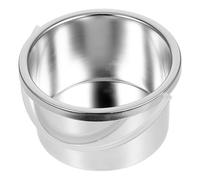 minkissy 500Ml Aluminum Wax Warmer Inner Pot Hot Wax Warmer Pot Replacement Facial Skin Hair Removal Spa Tool
