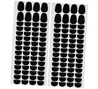 minkissy 50pcs Alto Saxophone Mouthpiece Cushions Silicone Patches for Enhanced Comfort for Beginners Professionals Protects Teeth From Bite Marks for Alto Tenor Saxophones