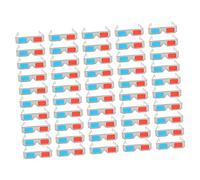 minkissy 50pcs Anaglyph Glasses Blue Cardboard Movie Glasses Lightweight Durable for Adults Portable Viewing Experience