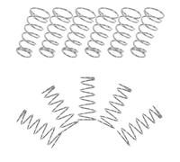 minkissy 50pcs Electric Guitar Tremolo Springs Pagoda Bridge Spring Replacement Parts for Professional Musicians