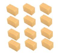 minkissy 50pcs Mini Hay Bales for Decoration Safe Material Miniature Straw Bales for Dollhouse Farm Scene Building Creative DIY Garden and Autumn Harvest Craft Accessories
