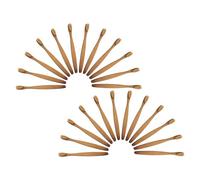 minkissy 50pcs Natural Bamboo Toothbrushes with Soft Bristles, Organic Bamboo Handle Manual Toothbrush Family Bundle for Adults, Reusable Oral Care for Home, Travel, Dormitory Use