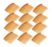minkissy 50pcs Plastic Hair Side Combs with 14 Teeth for Easy Styling Hair Accessories for Women and Girls for Updos and Everyday Use