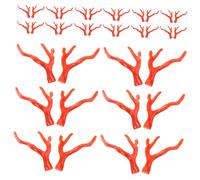 minkissy 50pcs Reindeer Antler Decorations Diy Kit Acrylic Antlers for Christmas Headband