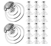 minkissy 50pcs Rhinestone Spiral Hair Pins for Women with Secure Grip and Sparkling Crystal Design, Vintage Iron Widetooth Spiral Clips for Prom and Formal Styling