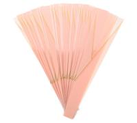 minkissy 50pcs Single Rose Wrap Sleeve Matte Gold Line, Small Floral Bouquet Packaging Bags for Valentine’s Day, Single Flower Wrapping Sleeve for Fresh Roses