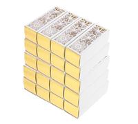 minkissy 50pcs White Paper Butterfly Candy Boxes with Elegant Design and Delicate Hollow Pattern, Reliable and Sturdy Party Treat Packaging for Large Gatherings and Showers