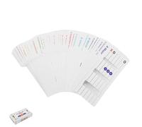 minkissy 56 Bass Guitar Chord Cards for Beginners and Players, Glare-free Paper with Four-string Diagrams, for Practice Breaks and Commutes