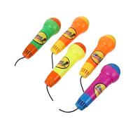 minkissy 5Pcs Echo Microphone Safe Microphone for Creative Play Sound Amplifying Educational Color