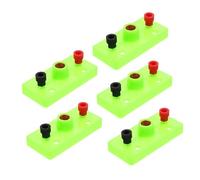 minkissy 5pcs Electromagnetic Electrical Box with Active Buzzer for Junior High School Physics Experiments Safe Materials Simple Structure Science Electric Circuit Kit for Teaching and