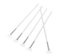 minkissy 5pcs Facial Mask Brush Fan Shaped Applicator Brush for Mud Mask Makeup Peel Spa Tools for Facials