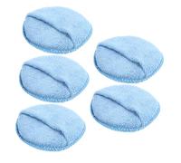 minkissy 5pcs Microfiber Polishing Sponge Waxing Sponge Cleaning for Car Wash Buffing Pad