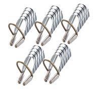 minkissy 5pcs Nail Art Foil Reusable Extension Nail Forms Strong Press French Tip Art Kit Care Tools