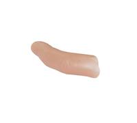 minkissy 5pcs Realistic Rubber Thumb Covers Prank for Fools Day and Halloween Trick Fingers with Nails for Stage Shows and Party Fun