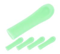 minkissy 5pcs Silicone Ear Wax Removal Tips for Adults Gentle Ear Cleaner Spoon Sleeves Easy to Maintain Multi Functional and
