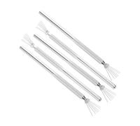 minkissy 5pcs Stainless Steel Nail Liner Pens Multi-functional Detailing Tools for Intricate Nail Art Designs Easy to Clean Sleek Finish