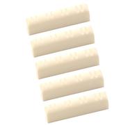 minkissy 5Pcs String Mandolin Nut Durable Plastic String Nut Lightweight Wear Resistant Replacement for Improved Sound Quality Essential Mandolin Accessory