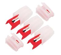 minkissy 5pcs Vinyl Record Needle Replacement for Turntables Durable Phonograph Stylus with Enhanced Sound Quality for Home and Cafe Use