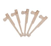 minkissy 5pcs Wooden Piano Jack for Action Mechanism Repair Precision-crafted Piano Action Hardware Smooth Response Fine Tuning Enhancement