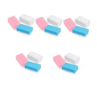 minkissy 5sets Bath Brush Set Sensory Brush for Newborns Body Scrubber Exfoliator Cradle Cap Treatment Portable 3pcs*5