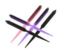 minkissy 6 Pack Hair Styling Comb Set Flat Top Comb for Hairdressing Salon Portable Brush Massage Folding Styling Tool for Women Men
