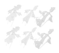 minkissy 6 Pcs Chinese Traditional DIY Shadow Kit for Handmade Puppet Making Materials for Early Education and Creative Crafts