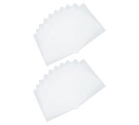 minkissy 60 Pieces Qualitative Filter Paper Sheets 30x30cm Medium Fast Slow Speed Absorbent Laboratory Filter Paper for Chemical Experiments and Scientific Use