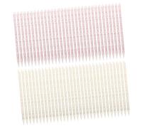minkissy 600pcs Manicure Tool for Rhinestones Nail Wax Pencil Included Dotting Sticks and Cuticle Pusher Tool for Crystal Applicator Use as Nail Pusher for Cuticle Care at Home Salon