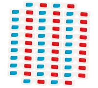 minkissy 60pcs Anaglyph Glasses Paper Frame Red Blue Disposable Movie Glasses for Home Theater and Magazines Safe Cardboard Design Suitable for All Ages