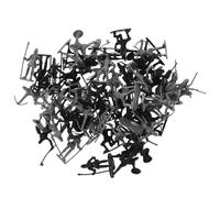 minkissy 60Pcs Medieval Soldiers Set Black Silver Mini Soldier Models with Shields Educational Historical Action Figures for Birthday Party DIY Castle Building