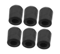 minkissy 6PCS Cello Endpin Tips Non Slip Rubber Protectors for Double Bass Durable Floor Protectors for Cello Stability Enhance Sound Endpin Stabilization