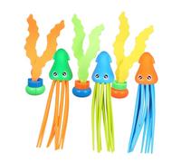 minkissy 6Pcs Diving Pool with Seagrass and Jellyfish for Ages Lightweight Underwater Swim for Enhancing Swimming Skills and Safe Water Play