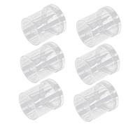 minkissy 6Pcs Educational Plastic Insect Observation Jar Transparent Magnifying Viewer for Reusable Container for Nature Exploration and Learning