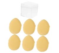 minkissy 6pcs Face Puff Makeup Blending Sponge for Foundation Powder Cosmetics Tools