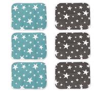 minkissy 6pcs Guinea Pig Cage Liners Hamster Mats Portable Cozy Cotton Nest Mat Washable for Home Bedding and Training