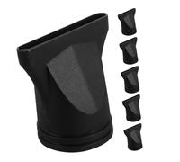 minkissy 6pcs Hair Dryer Collection Nozzle Flat Duckbill Design Heat Resistant Plastic Attachments for Salon and Home Use Precision Airflow for Fast Drying and Styling