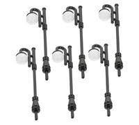 minkissy 6Pcs Microscopic Model Streetlight Miniature Landscape Lamps Wear Resistant Light for Railway Building Layout and Garden Decoration